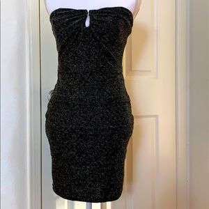 Strapless Black Dress